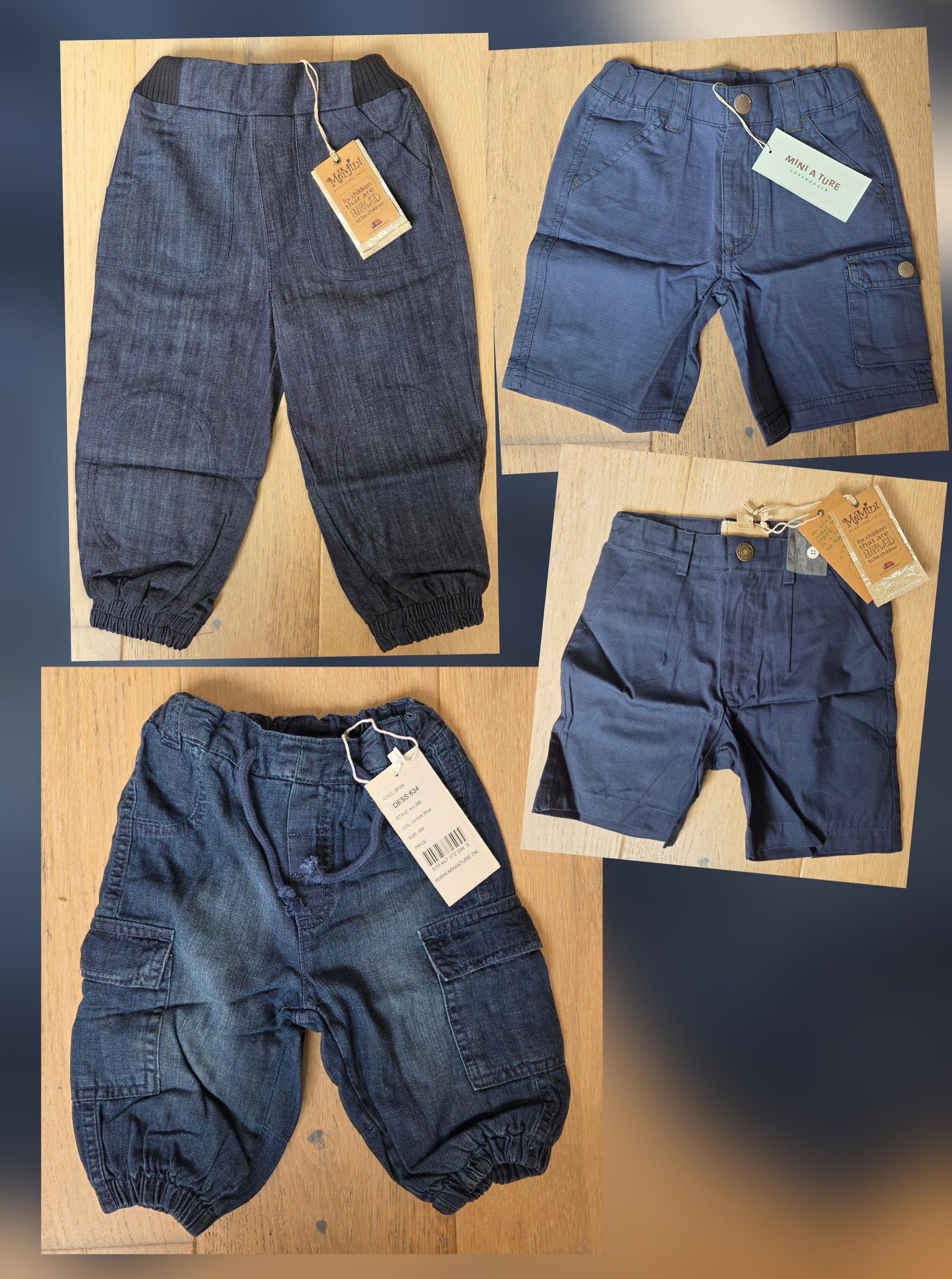 One Off Joblot Of 12 Boys Shorts & Trousers Mini A Ture & MeMini 6m-5yrs