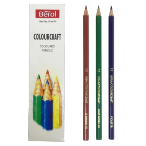 Wholesale Job Lot of 170 Packs of 12 Berol Colourcraft Coloured Pencils