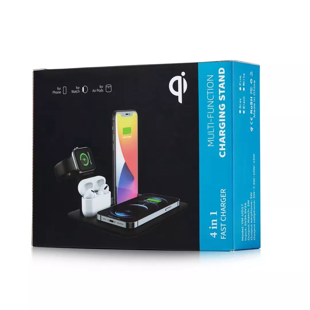 Wireless Qi Charger Charging Station, Samsung iPhone Phone Stand Holder - 45 UNITS - RRP £1799.55