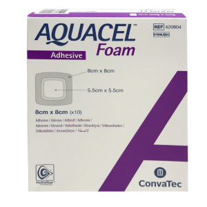 One Off Job Lot of 3 Boxes of 10 Aquacel Silicone Hydrofiber Foam Dressings