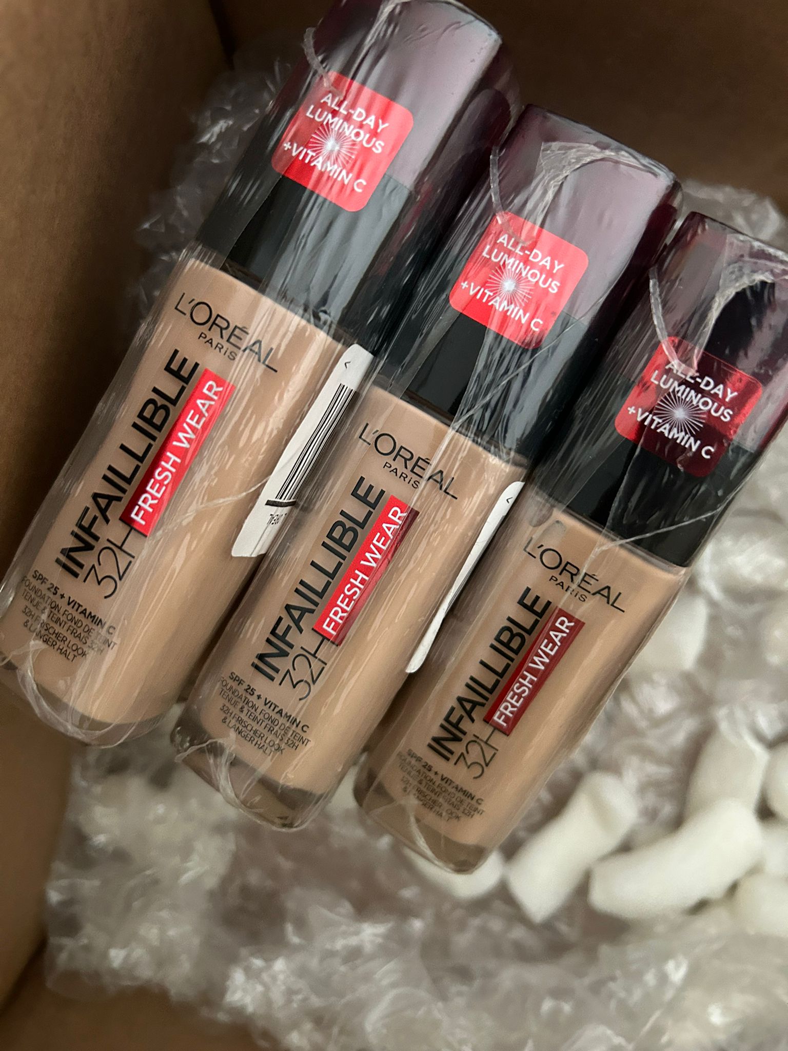 L'Oreal Paris Infallible 24H Fresh Wear Liquid Foundation - 160 Rose