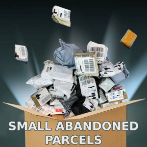 Wholesale Job Lot of 50 Abandoned Small Parcels - Mystery Unopened Items