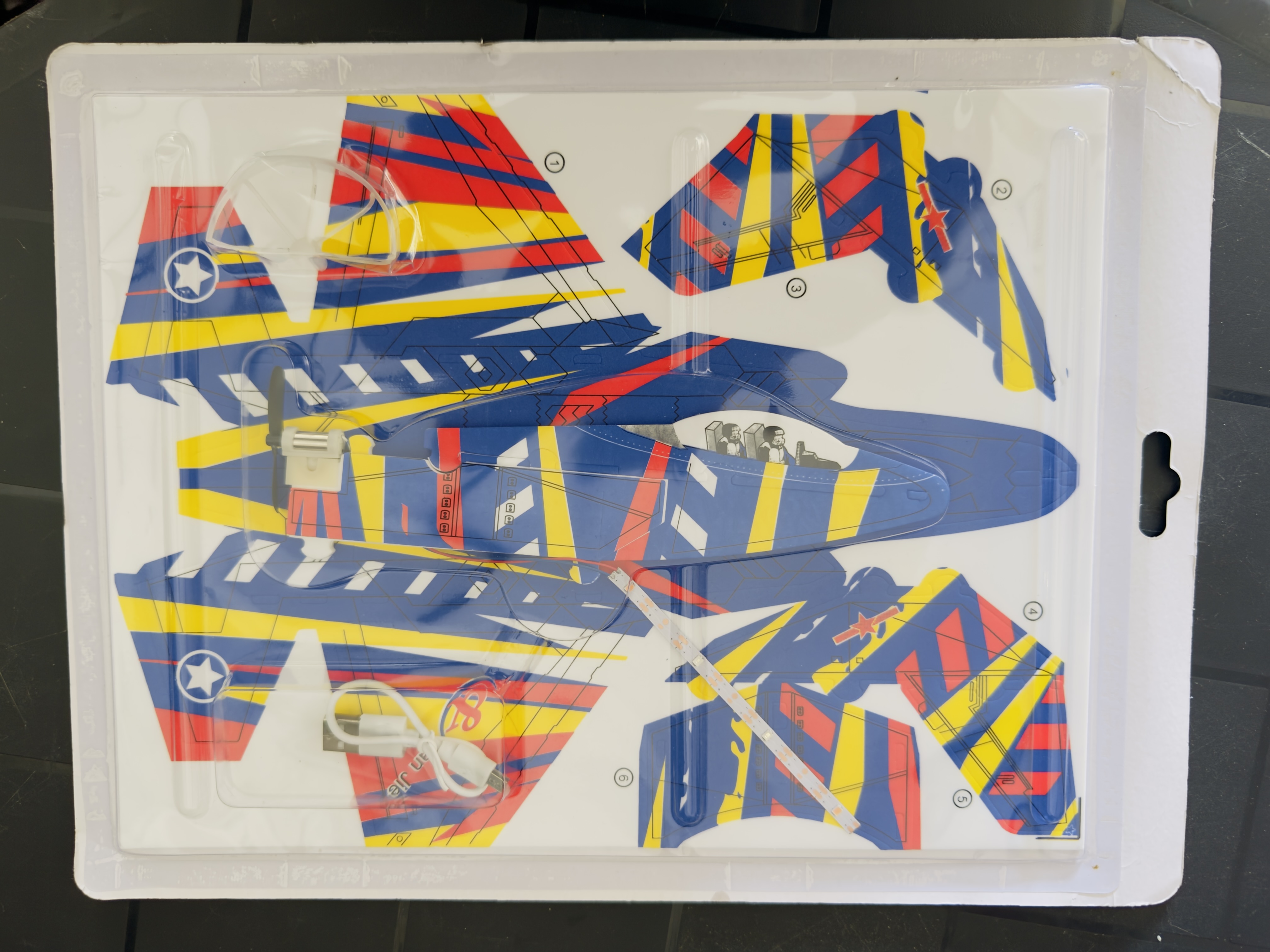 Foam Glider Planes with builtin battery and charger