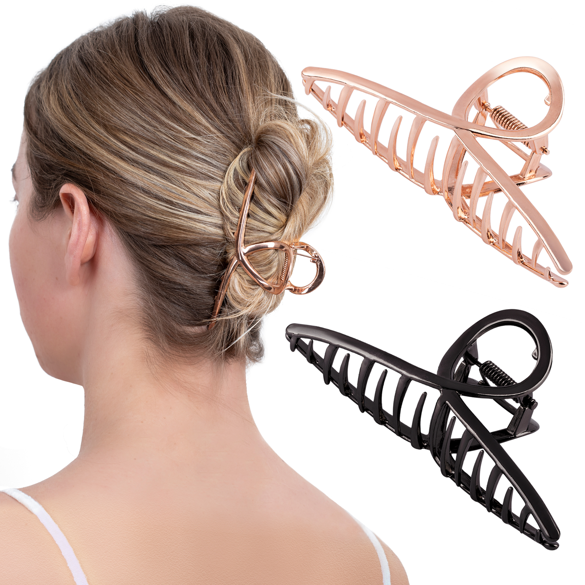 Metal Hair Claw Clips (HOYDEPUNKT Brand)