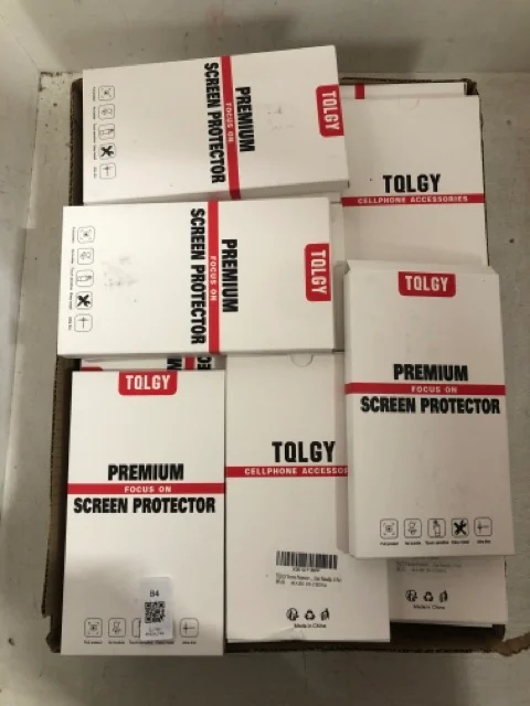 49 X TQL SCREEN PROTECTOR FOR IPHONE 15 AND IPHONE 15 PRO 6.1-INCH, 9H TEMPERED GLASS FILM, ULTRA HD, ANTI-SCRATCH, CASE FRIENDLY, 3-PACK 