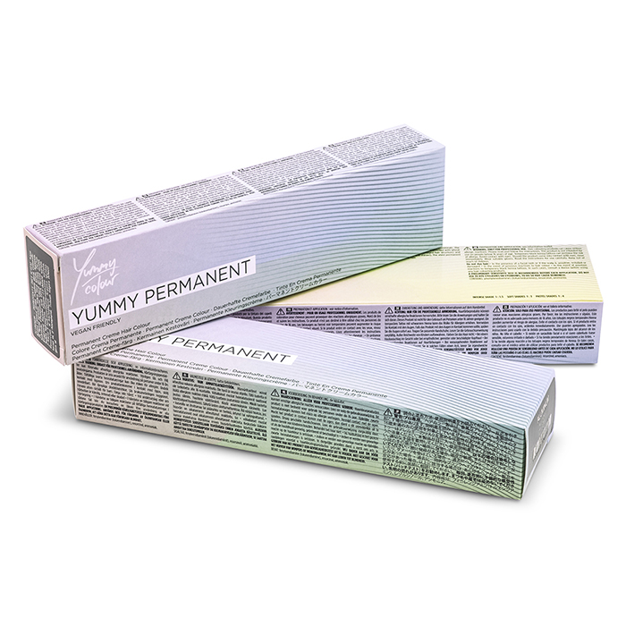 14 Shades of Professional Permanent Hair Dye 100ml in Aluminium tubes and box for hair salon application