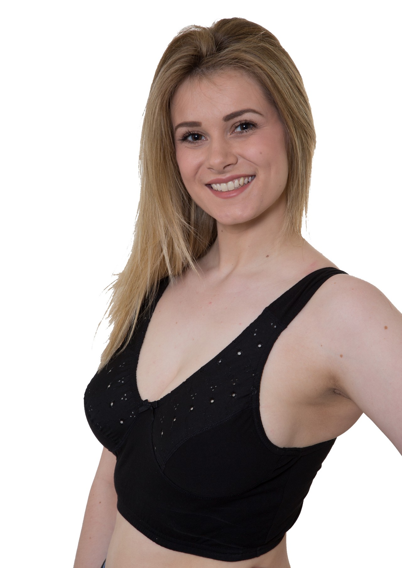 25 BLACK PULLOVER BRAS