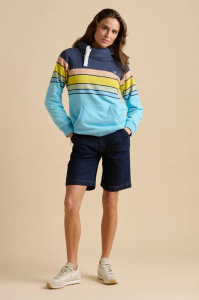Joblot of 4 Ladies Brakeburn Chest Stripe Elise Hoodie