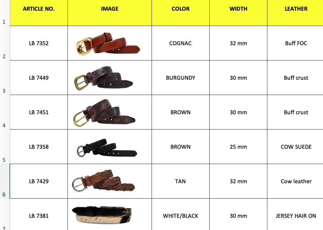 Luxury Leather Belts - Mens & Womens style 