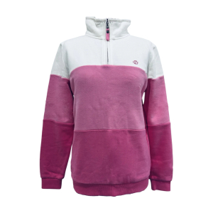 One Off Joblot Of 5 Brakeburn Ladies Pink Quarter Zip Sweat