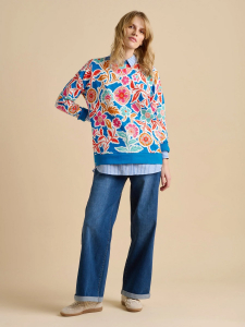 One Off Joblot Of 7 Ladies Brakeburn Full Bloom Crew Neck Sweat