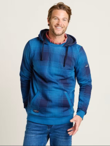 Job Lot Of 4 Brakeburn Check Hoodie, Blue