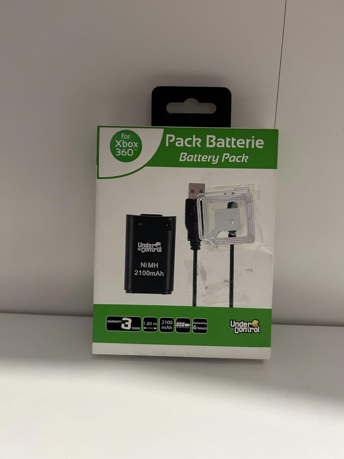 10 x Xbox 360 Play and Charge Kit Under Control 