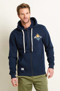 One Off Joblot of 6 Brakeburn Men's Graphic Zip Through Hoodie