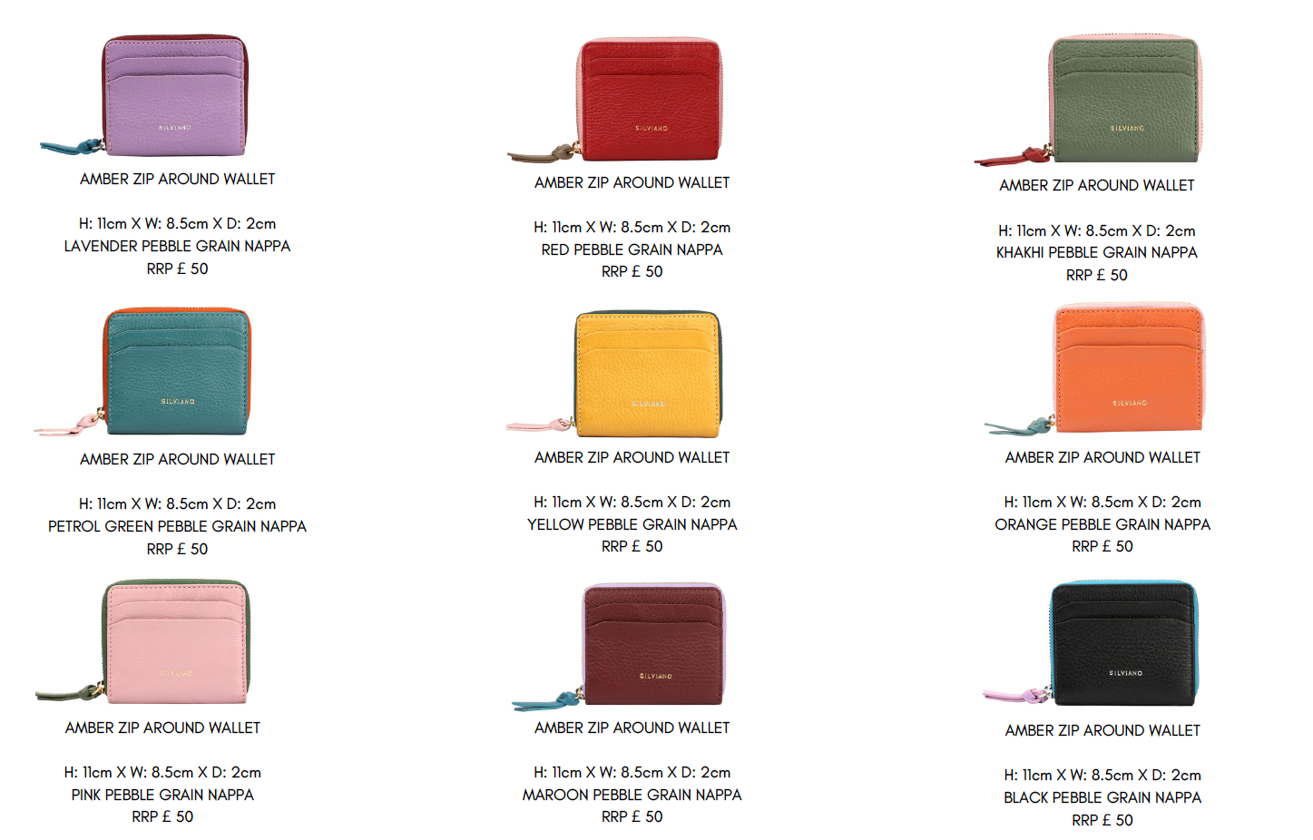 Exclusive Stock Lot Offer – Silviano Rainbow Leather Collection (5000 pcs, £200,000 RRP) with Giftbox