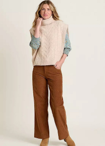 Wholesale Job Lot of 5 Brakeburn Women's Cable Knitted Vest