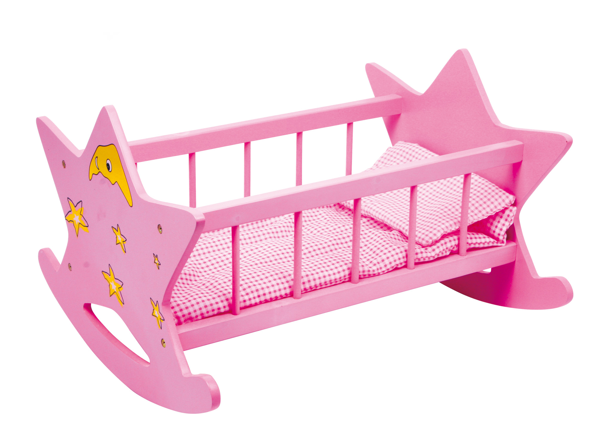 Wooden Doll's Bed Cradle Pram Chair Assorted Joblot for Resale 11pc