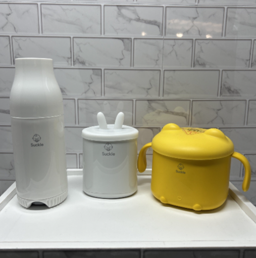 Suckle Portable Bottle Warmer, Food Warmer And Dispenser Set