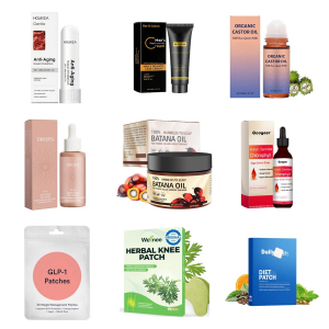 One Off Job Lot of 54 Mixed Wellness Essentials - Patches, Oils, Creams & More!