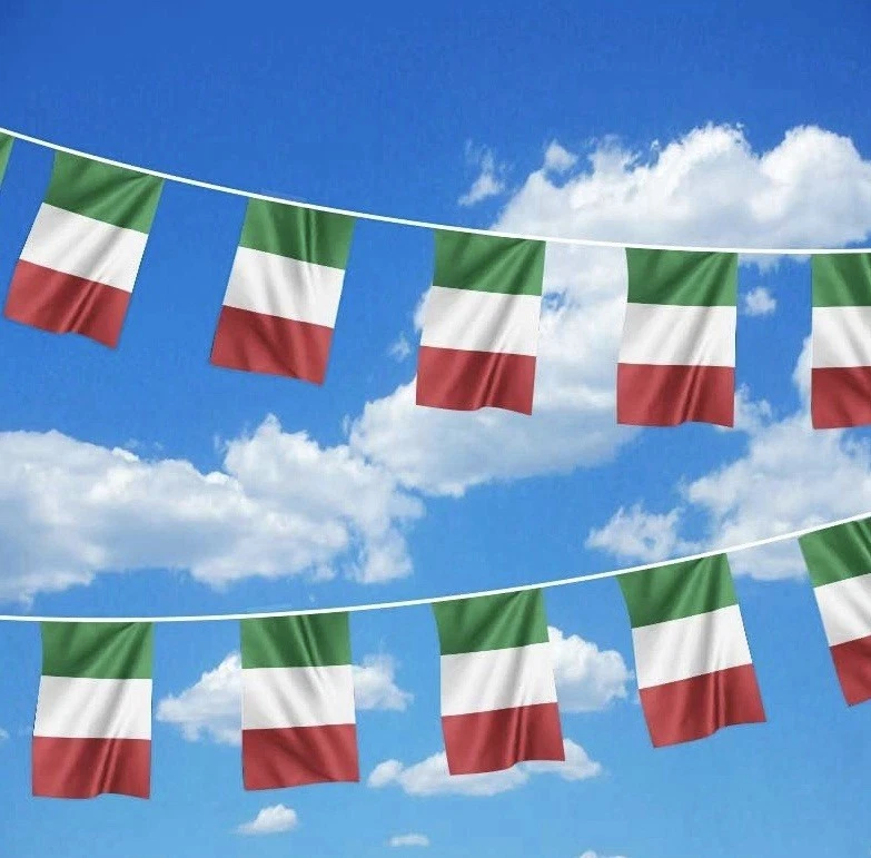 Italy Buntings Flags PVC
