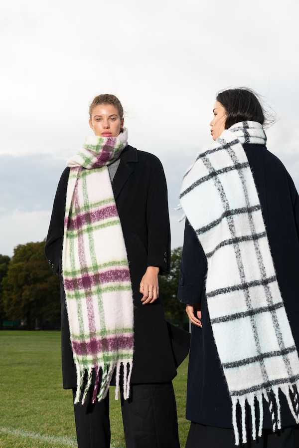 60 Women's Designer Scarves - Oversized & Eco Friendly