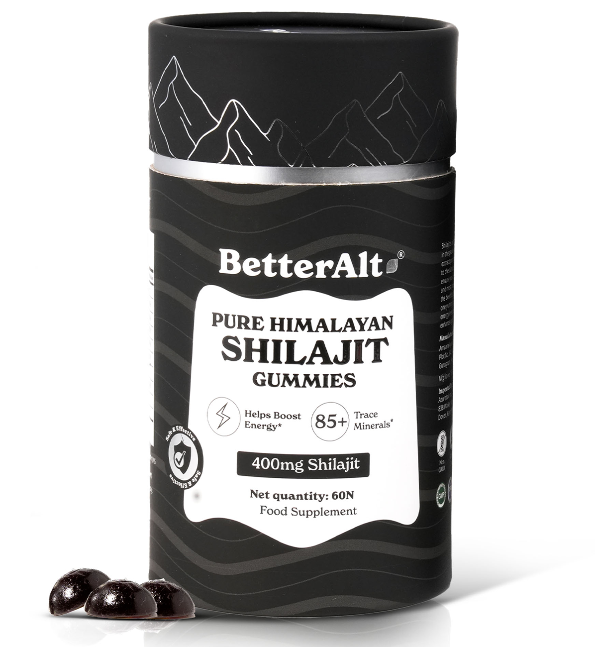 BetterAlt HIMALAYAN SHILAJIT GUMMIES - 60N