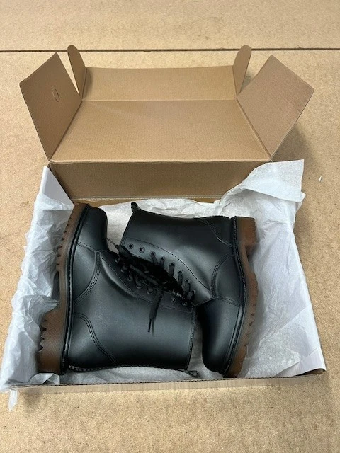 20x Women's Lace Up Boots, Matt Black, Size 3 - Ladies Boots - WHOLESALE