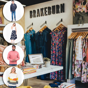 Pallets of 1,000 Mixed Brakeburn Clothing & Accessories!