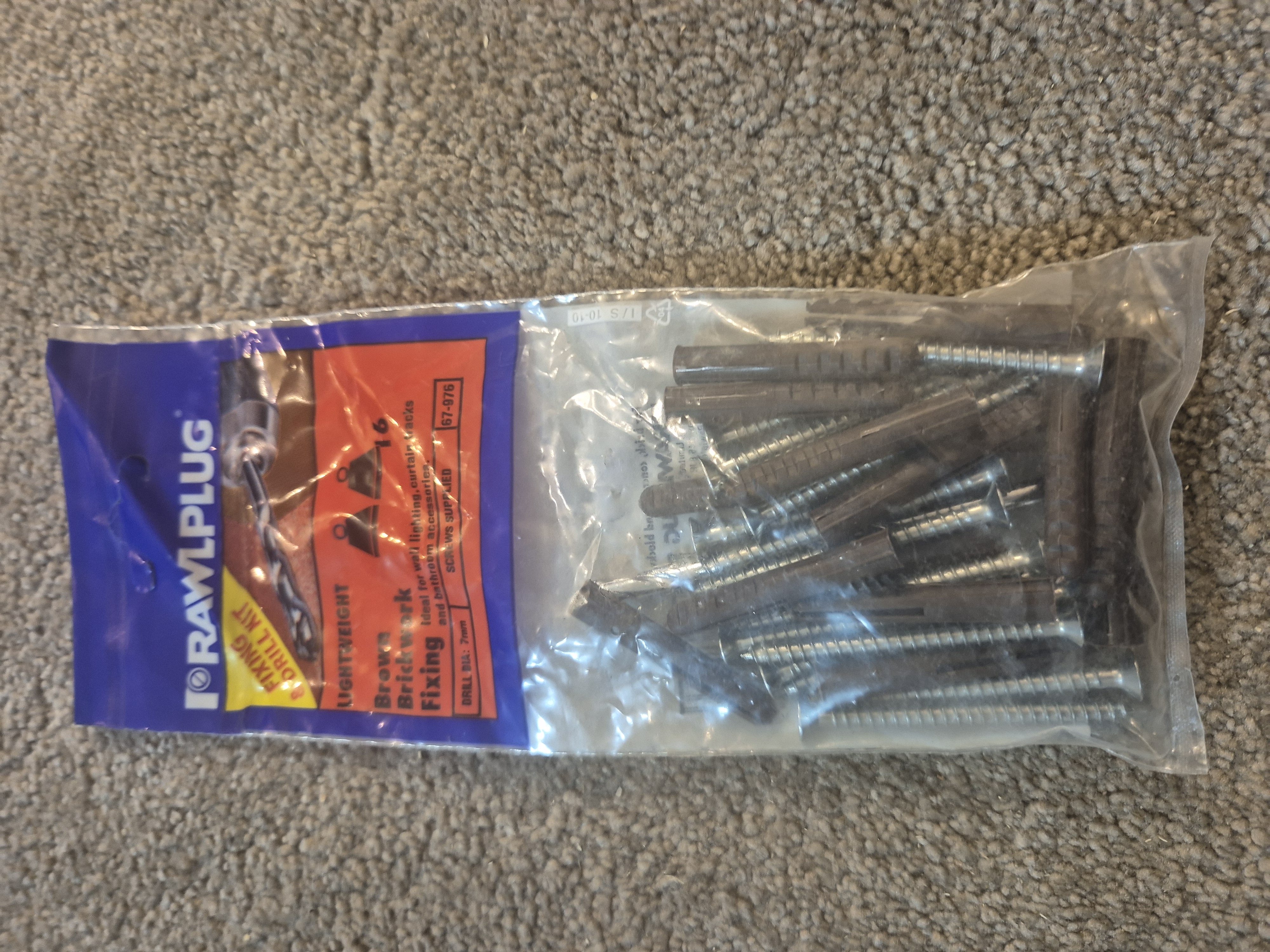 50 x Rawplug Fixing & Drill Kit