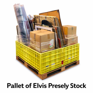 Pallet of Elvis Presley Stock - Vintage Memorabilia Blind Job Lot