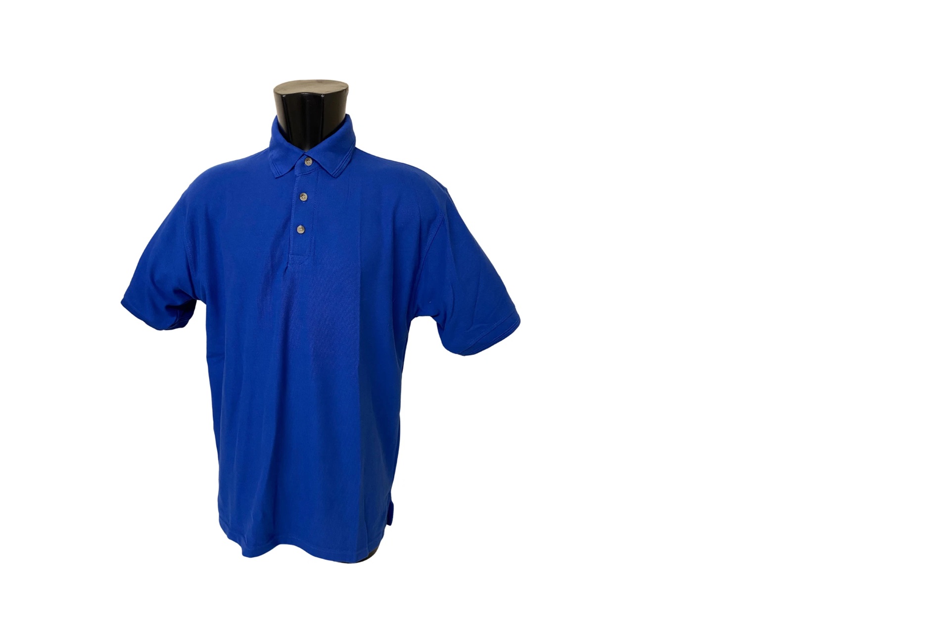 Henbury Mens Short Sleeve Polo Shirts - Royal Blue sizes L to 3XL