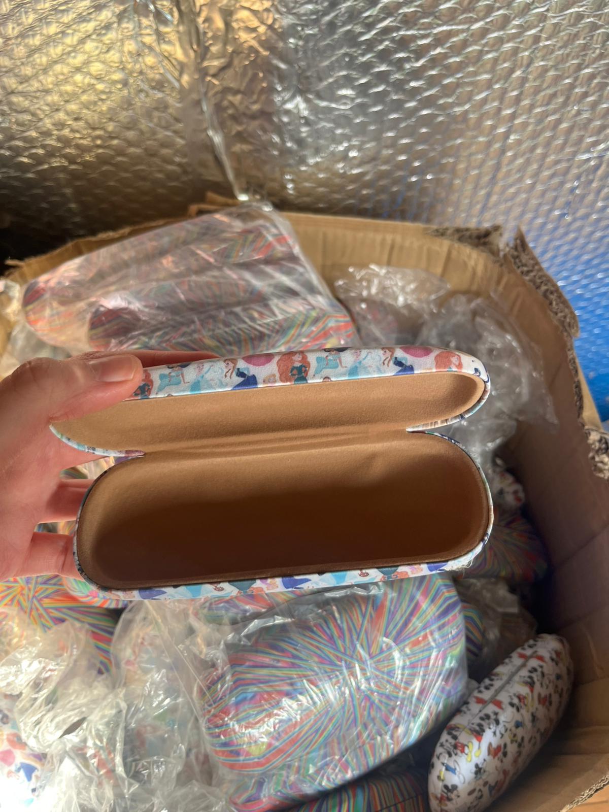 Glasses case different designs hardcase x 100