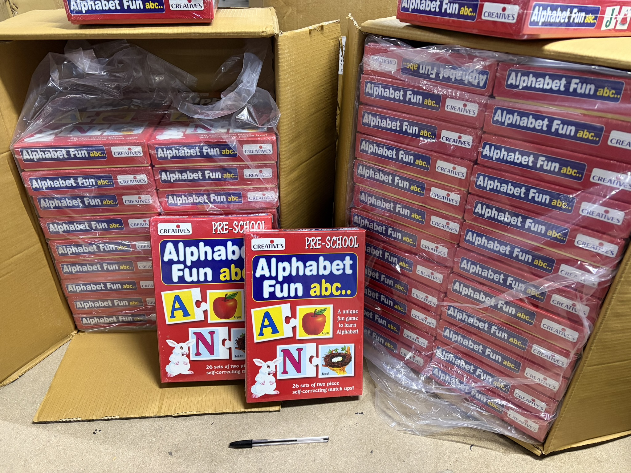 Creative Educational Alphabet Fun - Joblot of 240 pieces