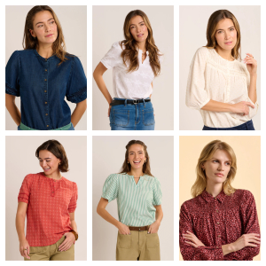 Wholesale Job Lot of 50 Ladies Brakeburn Mixed Blouses - Great Variety!