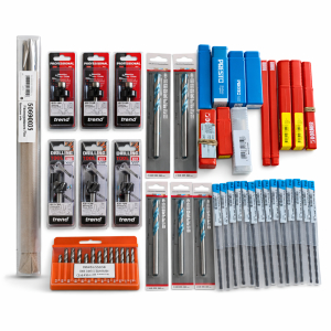 One Off Joblot of 52 Mixed Engineering Drill Bits, Cutters, and More!