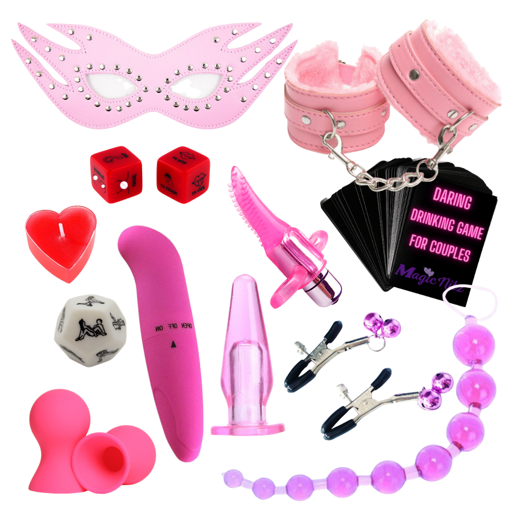 10 Sets- Adult Sex Toy Games Bundle for Her-12 Naughty Delights|GCAPSET050-No Box-10 Sets|UK SELLER
