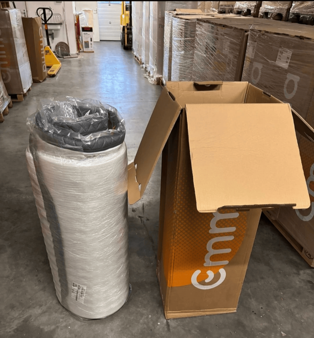 Wholesale Emma Mattresses 100pcs Mixed Sizes (Single to Super King) – Brand New Boxed – Trade Clearance