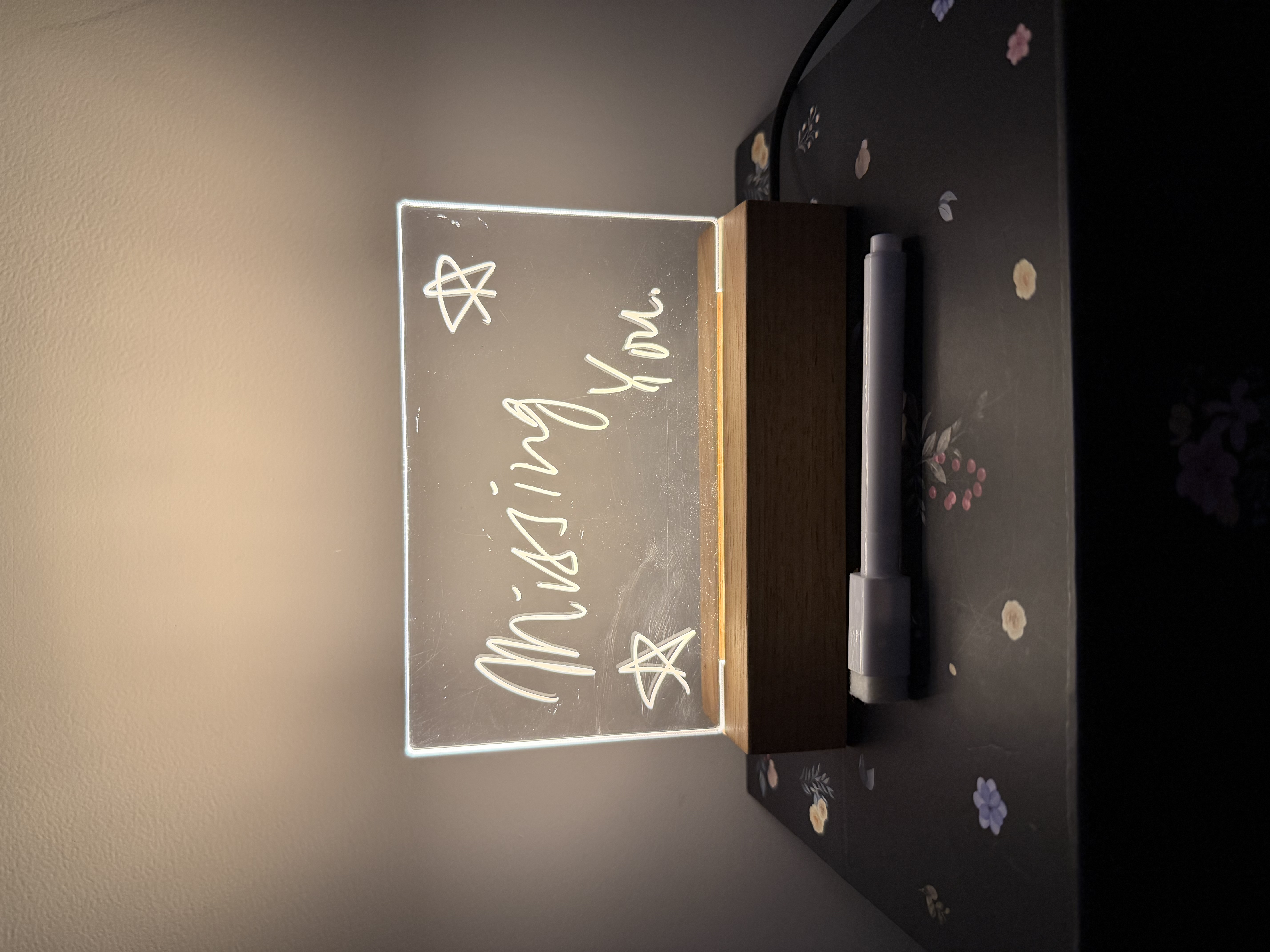 Acrylic writing Pad (new & boxed)