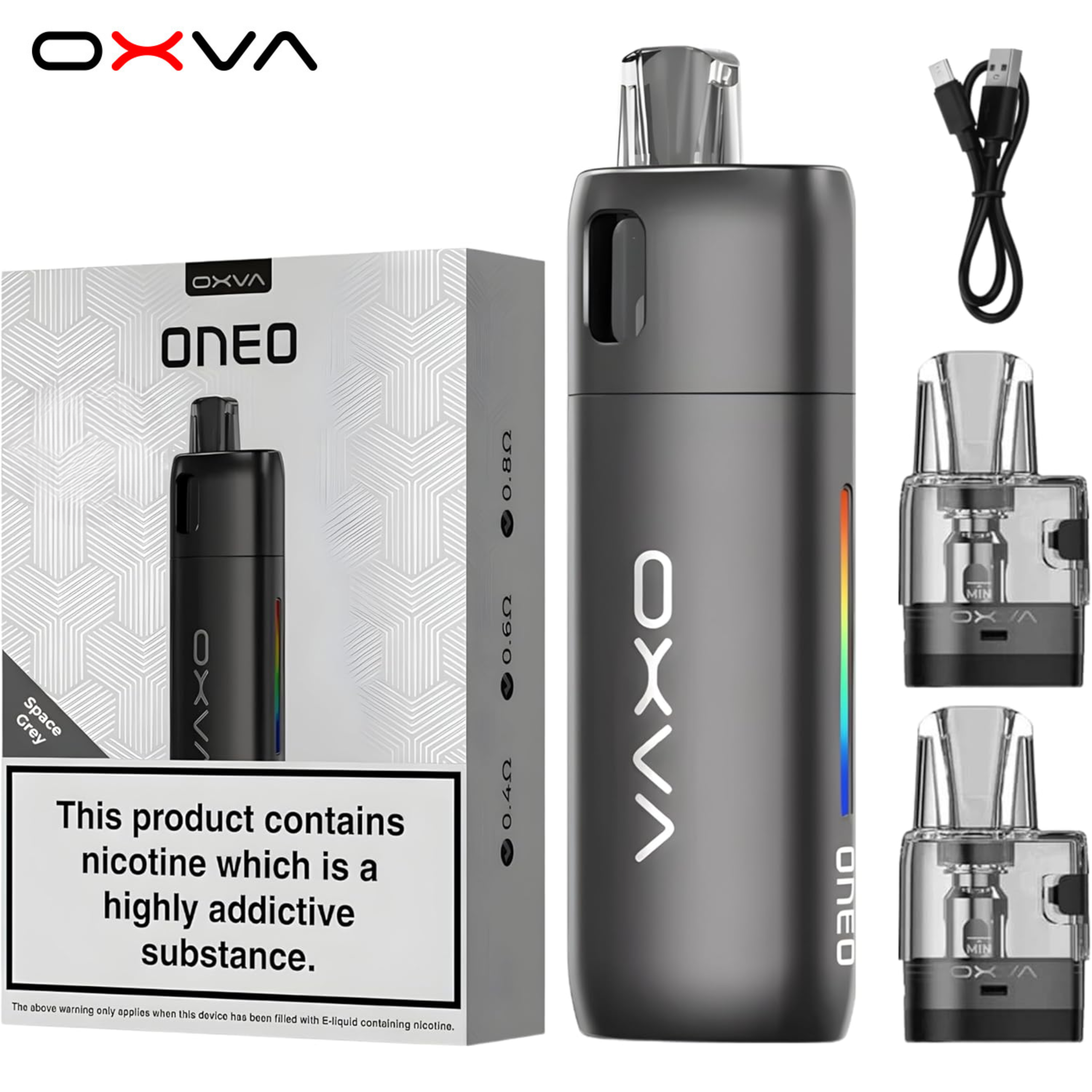 30 x OXVA ONEO Pod Vape Kit 40W 1600mAh 2ml MTL/RDTL Fast Charge UK