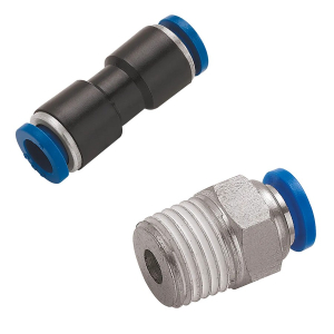 One Off Job Lot of 173 Mixed FT Pro Pneumatic Push-In Fittings