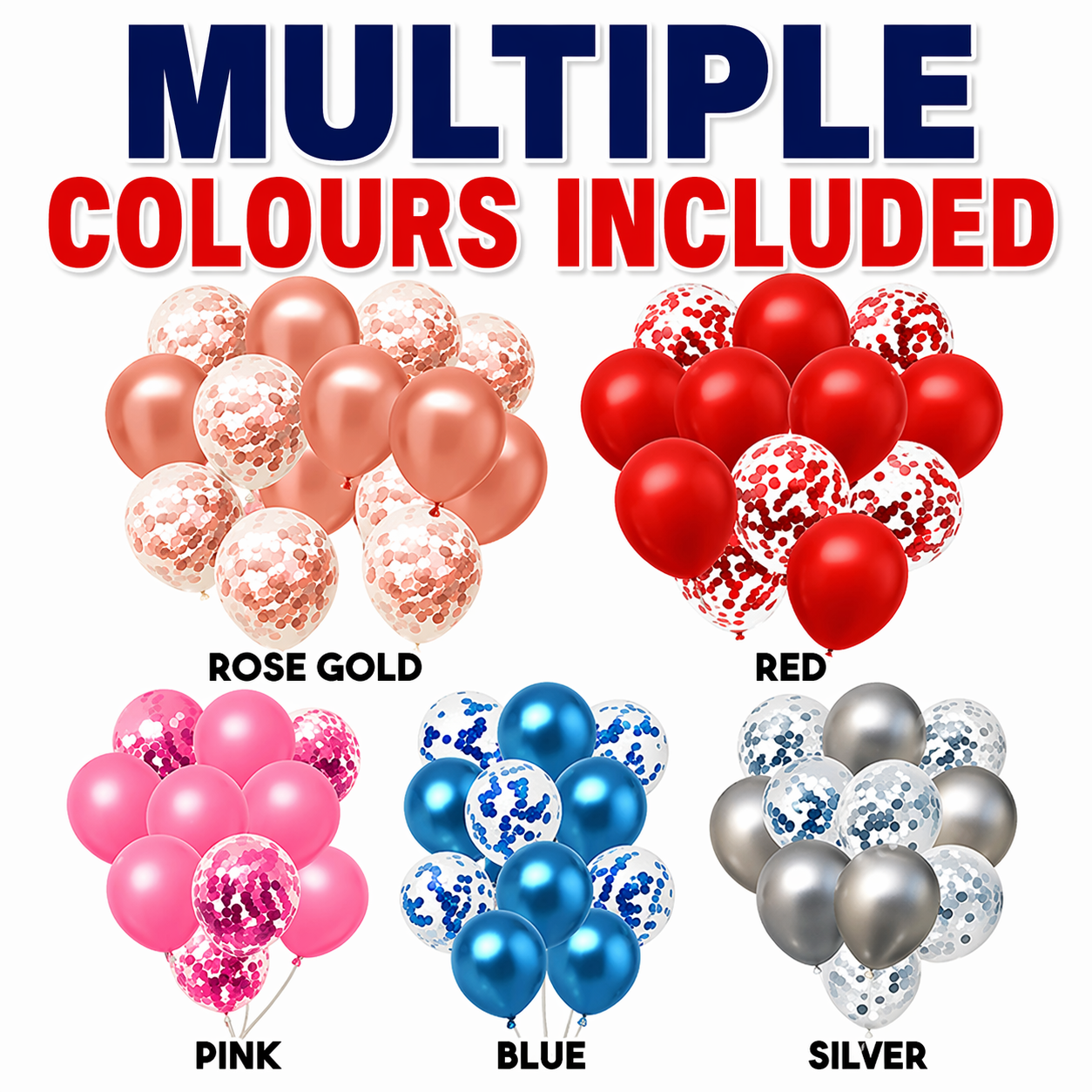 Balloons Joblot Wholesale 200 Packs Per Box Bulk Party Stock Resale Clearance