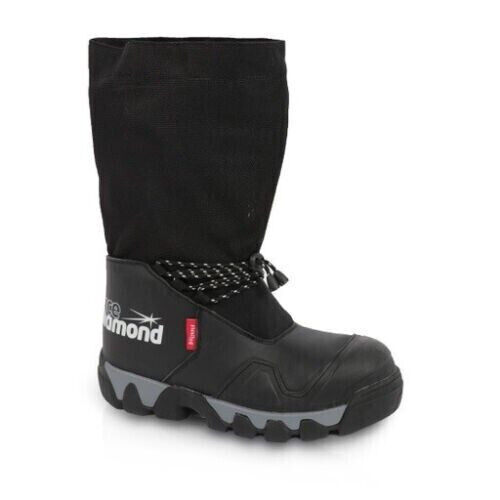10 x Flexitog Ice Diamond Freezer Fabric Topped Work Boots Mens New Black