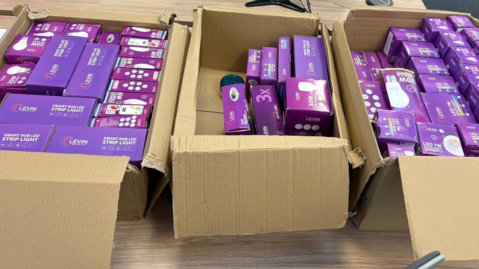 122-Piece LED Lighting Joblot — Mixed Customer Returns — Amazon UK Stock