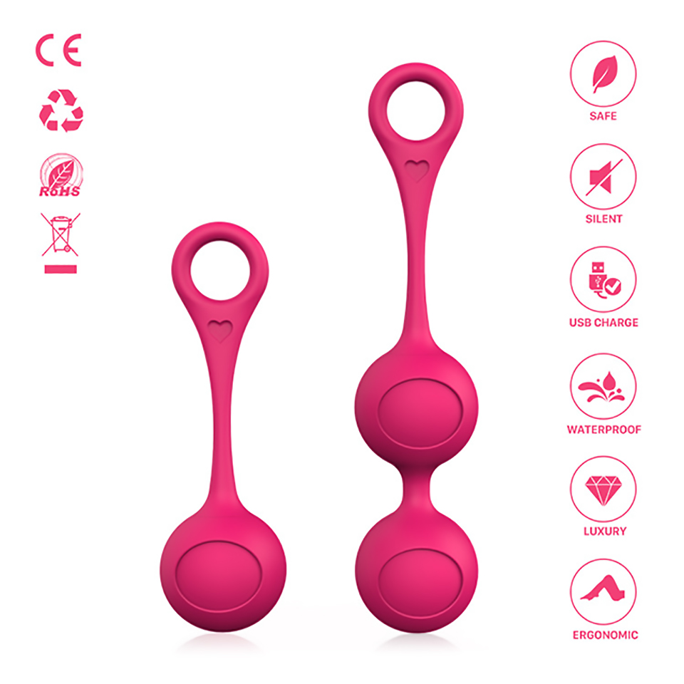 5pcs-Deluxe Silicone Kegel Balls Adult Sex Toys|GCAP060-5pcs|UK SELLER