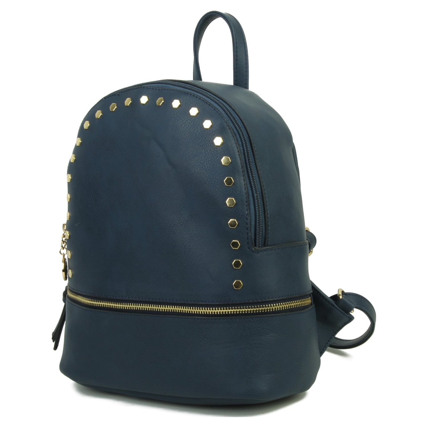 25 PCS MIX COLOR-Medium Size PU Backpack with studs