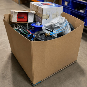 Pallet of 58 Mixed Industrial & Automotive Hoses, Reels & Airline Equipment