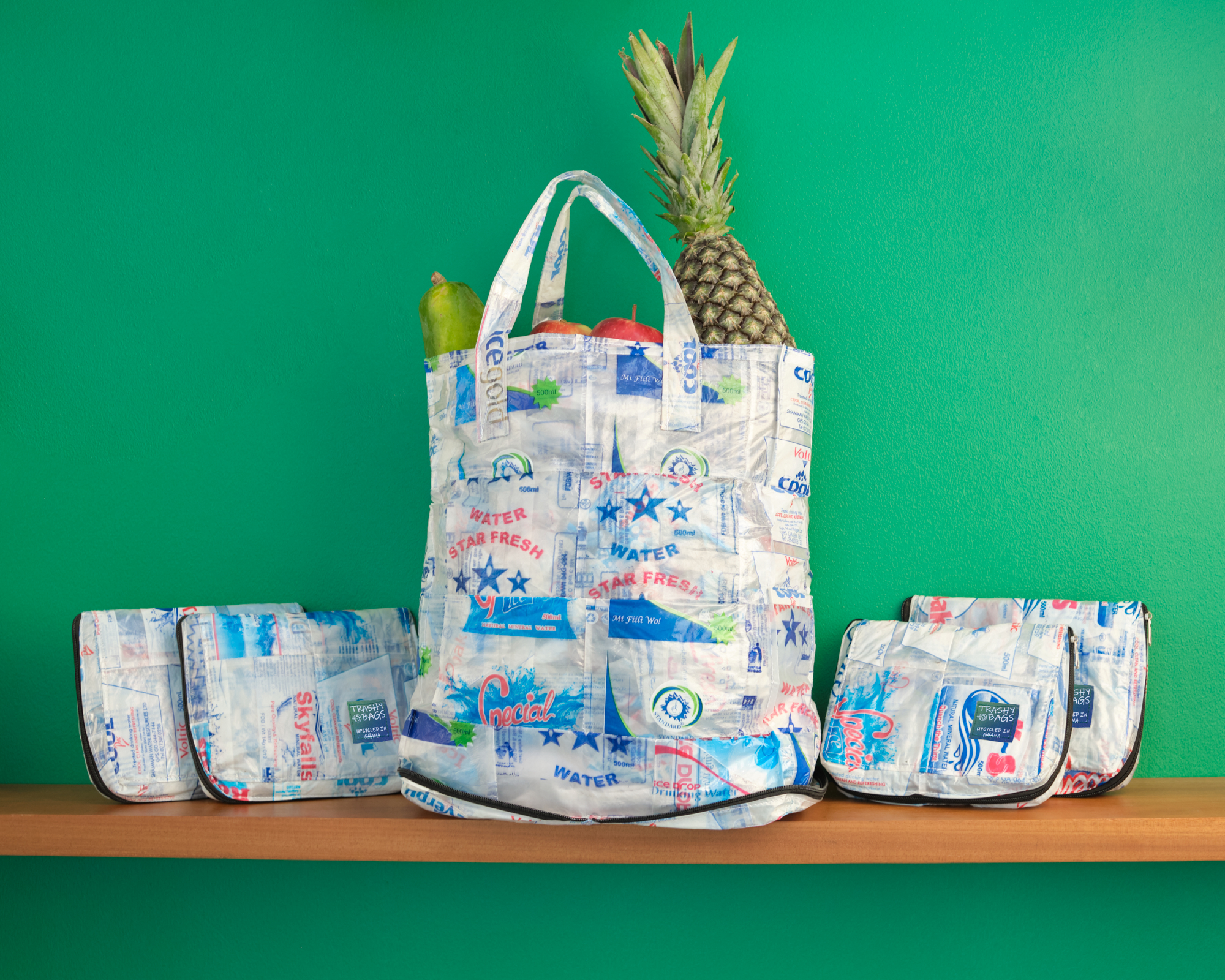 Recycled Foldable Shopping Bag