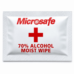 One Off Job Lot of Approx.1,000 Microsafe 70% Alcohol Cleaning Wipes