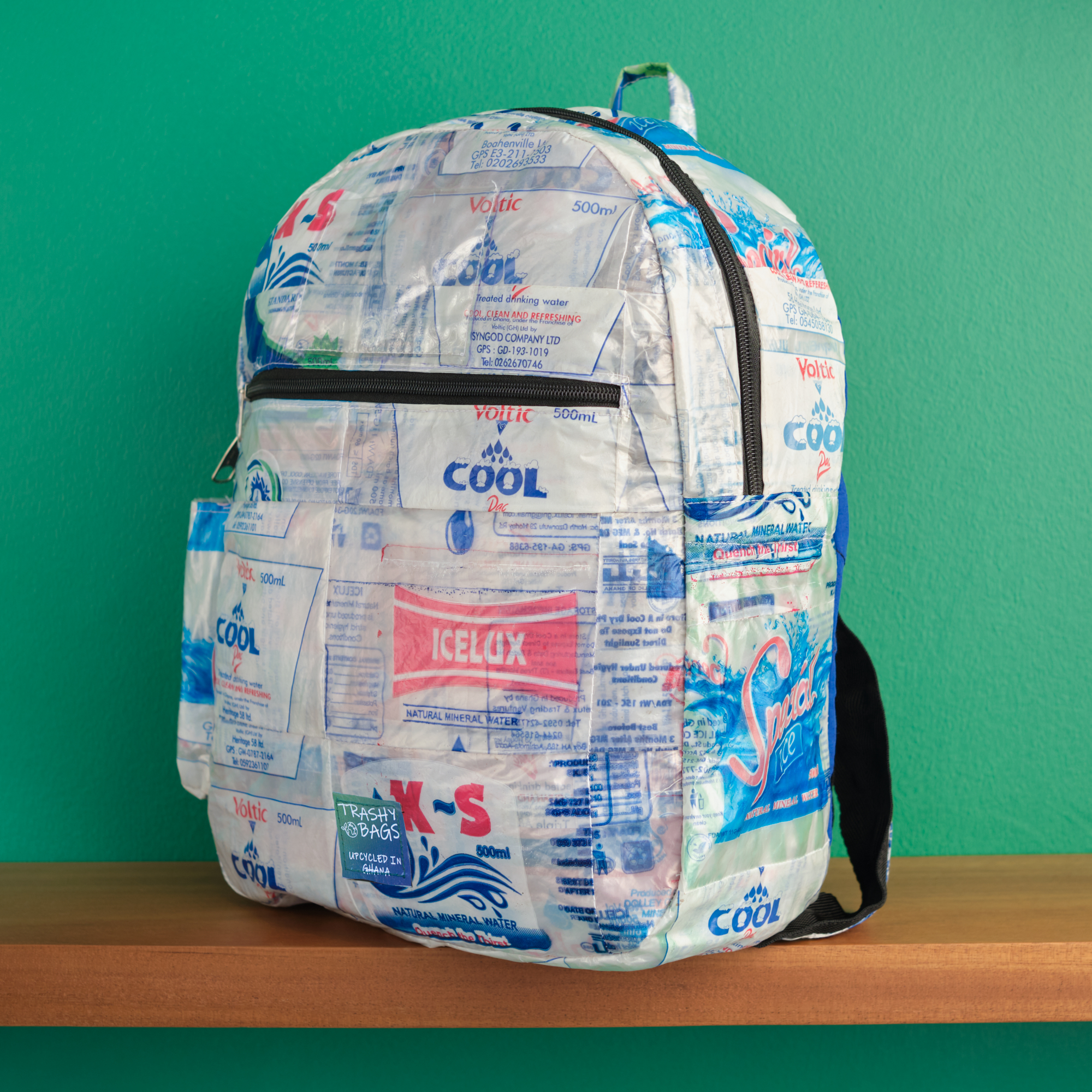 Recycled Rucksack School Bag
