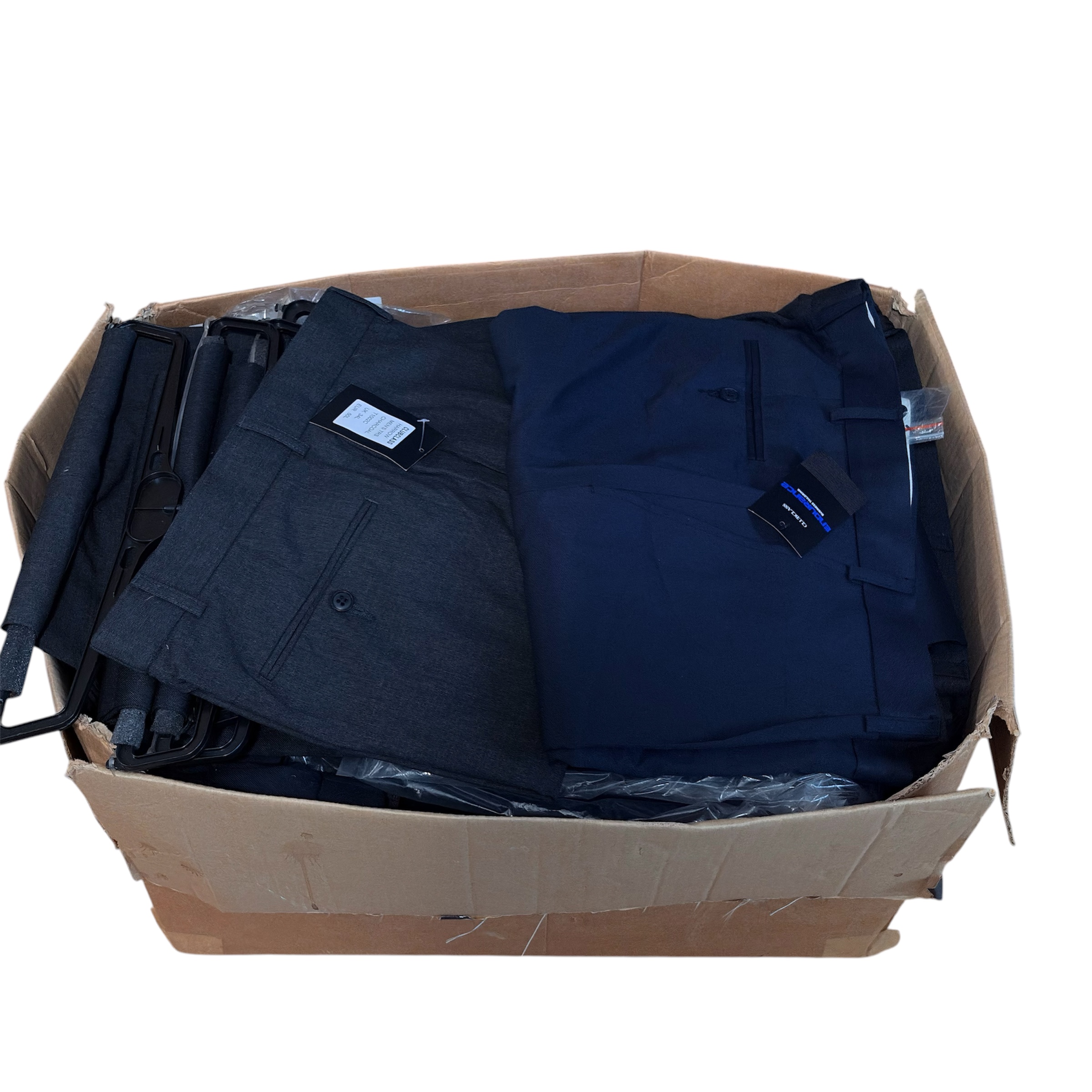 Joblot of 49 men’s Clubclass Corporate Tailored Trousers